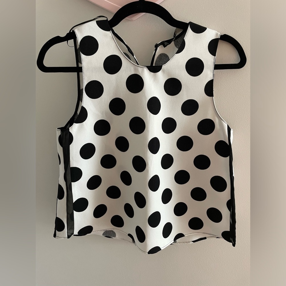 Zara Polka Dots shirt